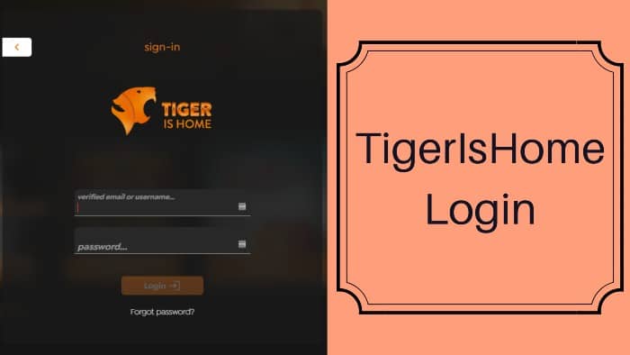 TigerIsHome-Login